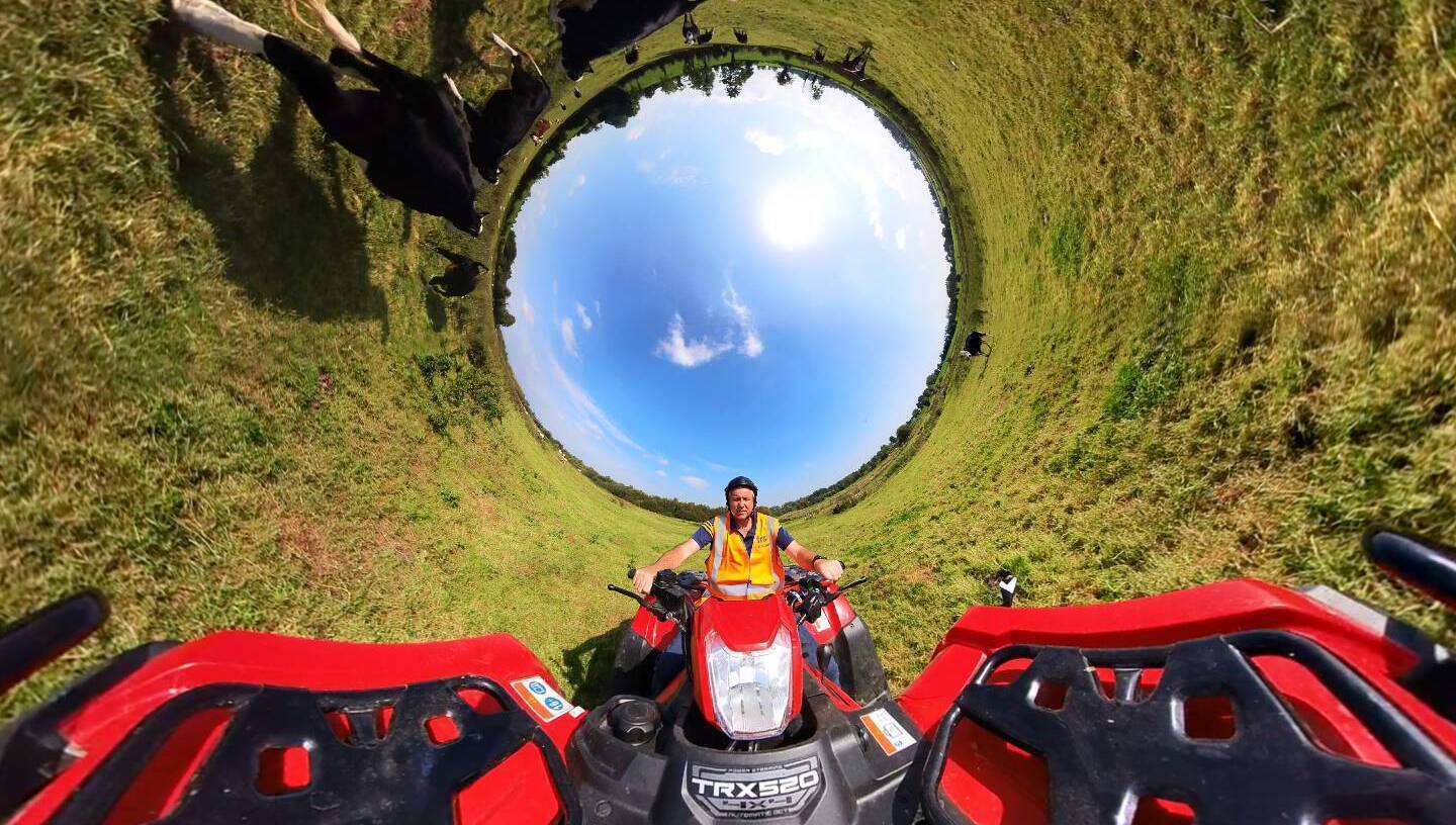 The FRS Virtual Reality Quad experience hopes to make the public more aware of the risks of quad bikes.