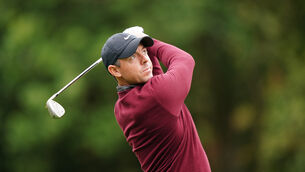 Rory McIlroy is very much on the Ludvig Aberg “bandwagon” ahead of the Ryder Cup (Zac Goodwin/PA)