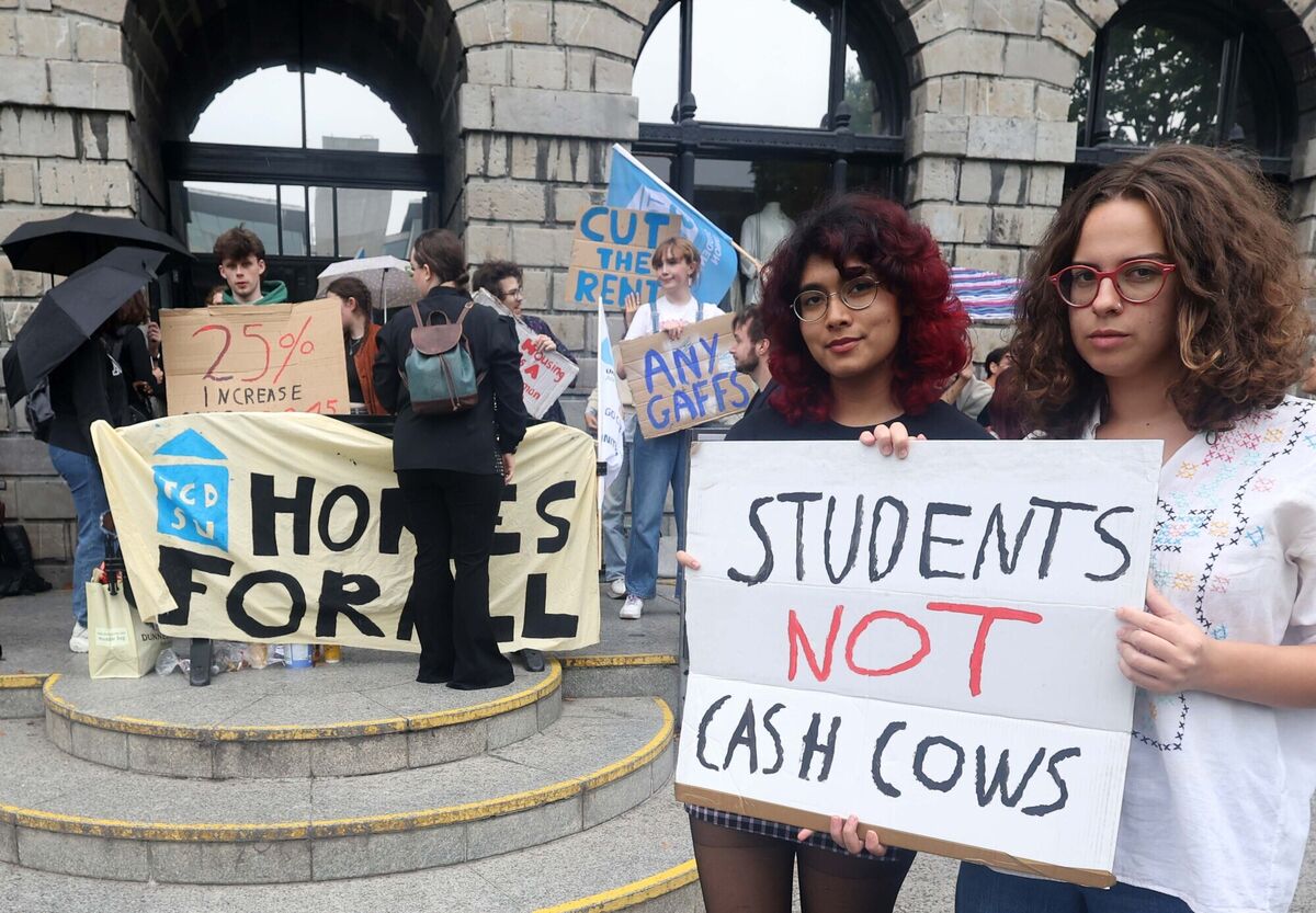 Trinity College Dublin Students’ Union said the university makes €10m a year from student accommodation. Picture: Sam Boal/Rollingnews.ie