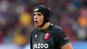 Exeter lock Dafydd Jenkins will make his first World Cup start against Portugal (Joe Giddens/PA)
