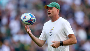<p>South Africa Head Coach Jacques Nienaber. Pic Credit ©INPHO/James Crombie</p>