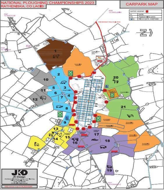 National Ploughing Championships 2023, car parks National Ploughing Championships 2023, car parks