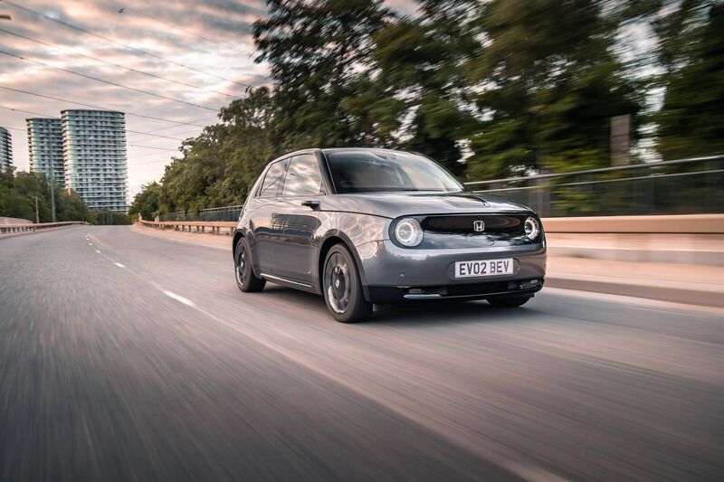 The choice of electric cars is vast these days, including cars like the Honda e pictured. 