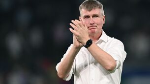 <p>Ireland manager Stephen Kenny after the UEFA EURO 2024 Championship qualifying group B match against France. Picture Stephen McCarthy/Sportsfile</p>
