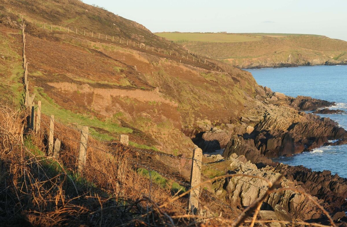 The report by a London-based marine engineering consultancy firm also recommended the installation of further warning signs on the vessel and on approaches to the site of the wreck, including at the start of a clifftop path in order to discourage potential visitors. Picture: Denis Minihane