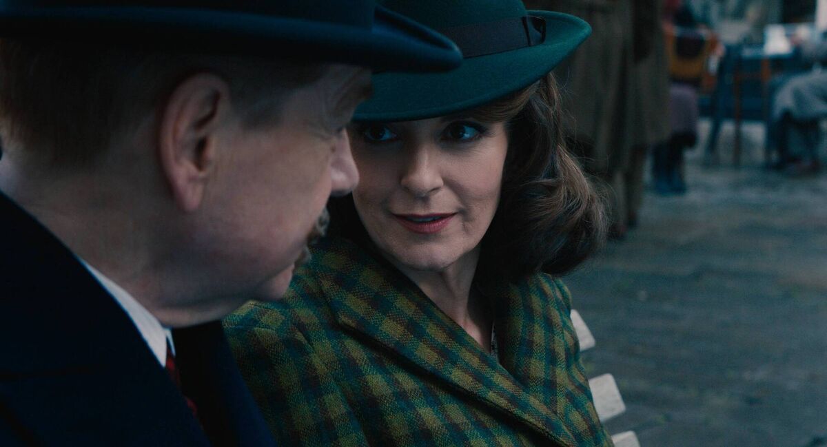 Kenneth Branagh and Tina Fey in a Haunting in Venice Kenneth Branagh and Tina Fey in a Haunting in Venice