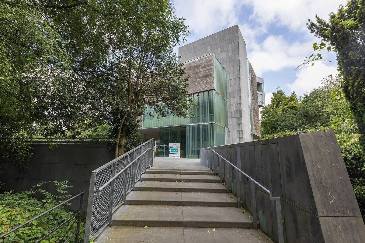 G'luck now: the Glucksman Gallery and cafe is just over the river