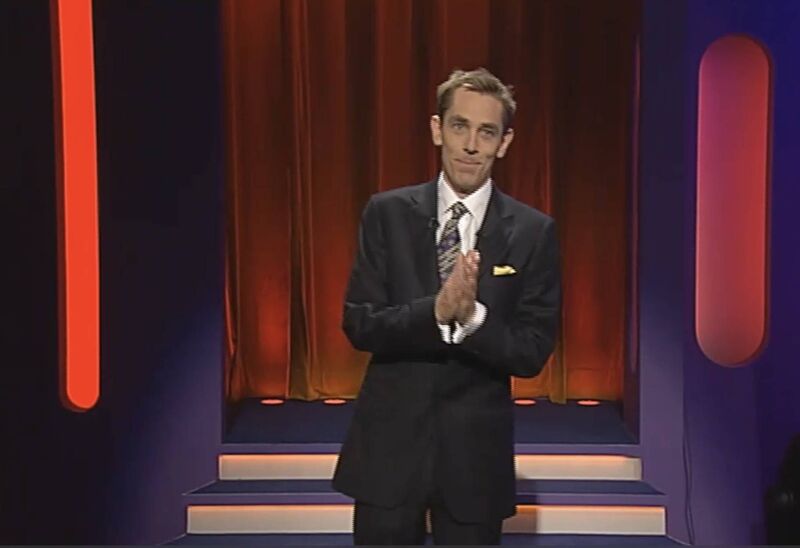 A young Ryan Tubridy presenting his first The Late Late Show A young Ryan Tubridy presenting his first The Late Late Show