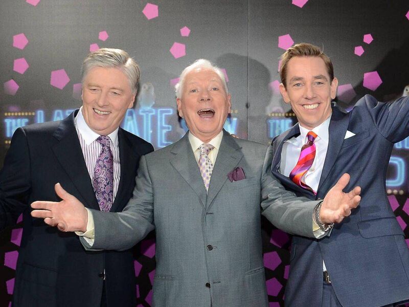 RTÉ's three previous hosts of The Late Late show RTÉ's three previous hosts of The Late Late show