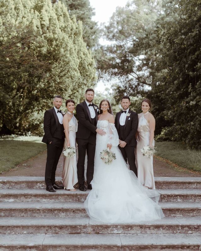 Paula Meade and Darren Dennehy with Billy Dennehy, Suzanne Meade, Theo Diggin and Louise McCormick. Pictures: Colin Colleran