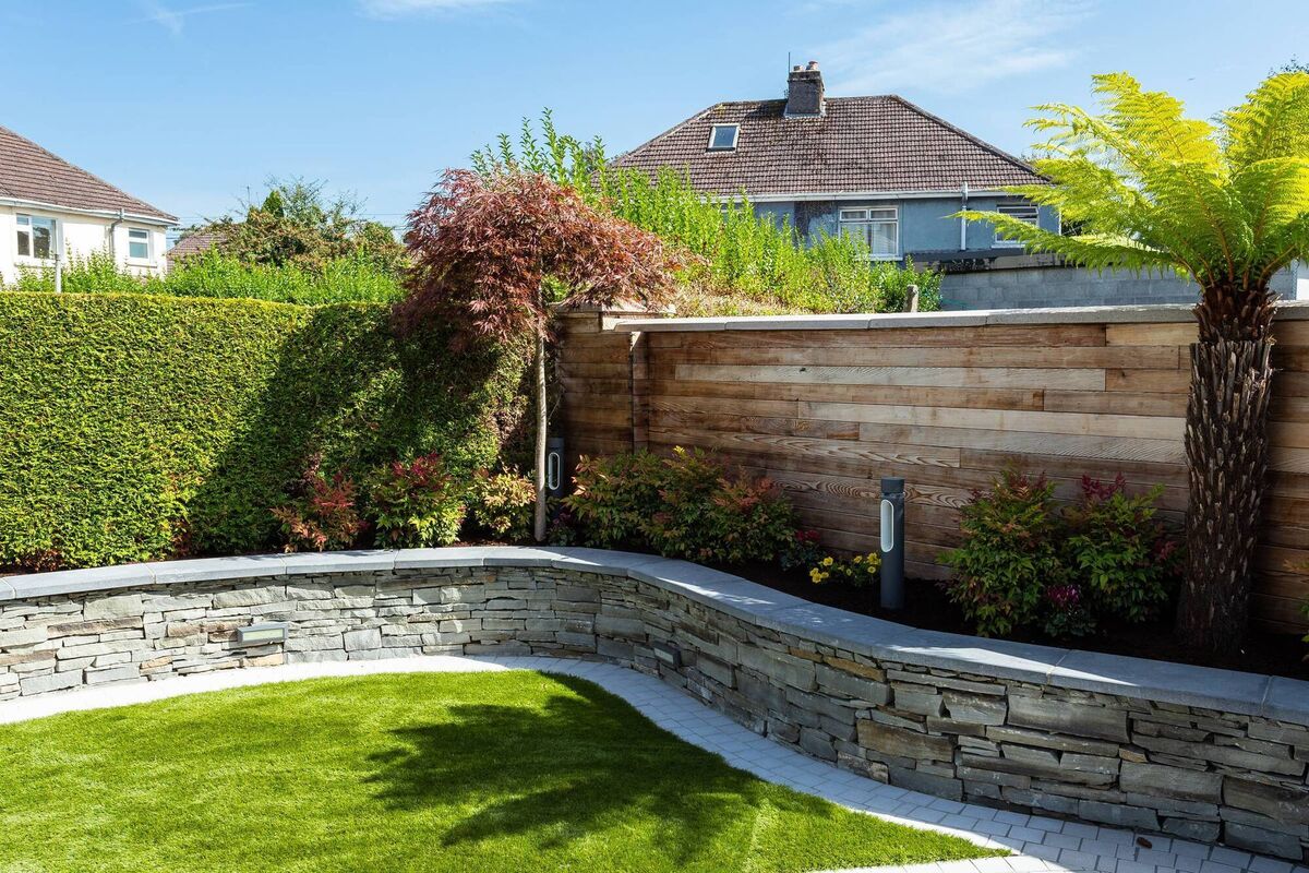 Garden is low maintenance Garden is low maintenance