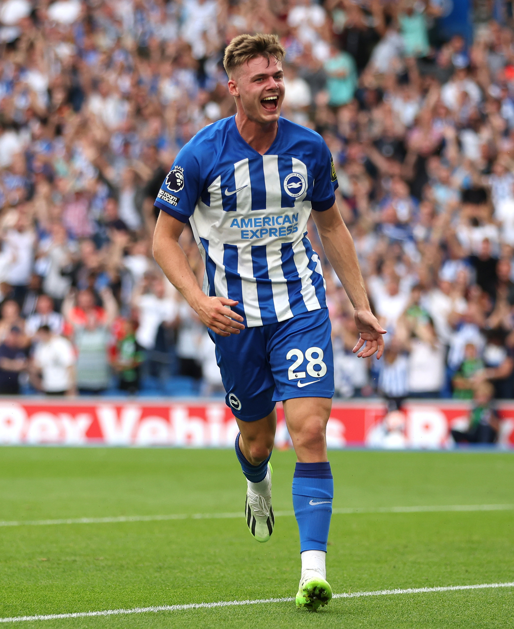 Evan Ferguson returns to training ahead of Brighton's Old Trafford trip
