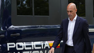 <p>Luis Rubiales resigned from his post on Sunday (AP Photo/Manu Fernandez)</p>