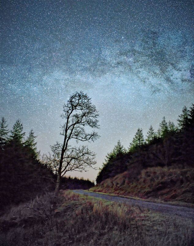 Dark Sky Hiking, Mayo. Picture: Davy Patton / Astrophotography Club Ireland