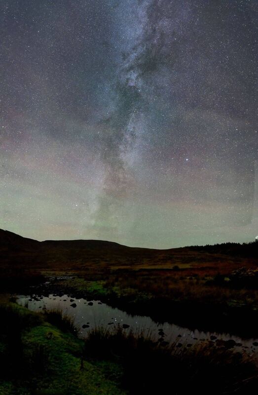 Dark Sky Hiking, Mayo. Picture: Davy Patton / Astrophotography Club Ireland