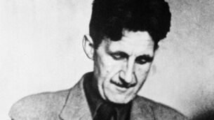 <p>Undated file photo of George Orwell.</p>