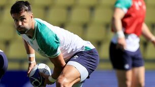 <p>NERVOUS: Conor Murray during training. Pic Credit ©INPHO/Dan Sheridan</p>