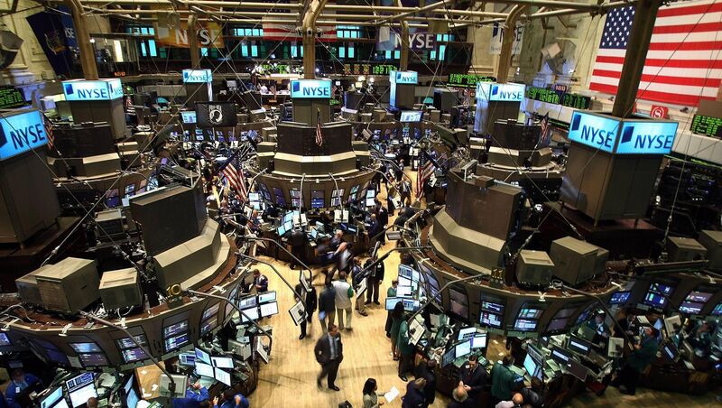 The New York Stock Exchange photographed on the morning of September 15, 2008. Picture: Spencer Platt/Getty The New York Stock Exchange photographed on the morning of September 15, 2008. Picture: Spencer Platt/Getty