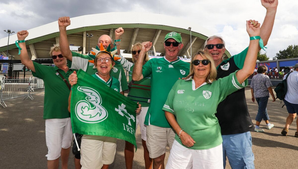 A win for Ireland against Tonga will give them every chance of escaping the pool stages. Picture: INPHO/Laszlo Geczo. A win for Ireland against Tonga will give them every chance of escaping the pool stages. Picture: INPHO/Laszlo Geczo.