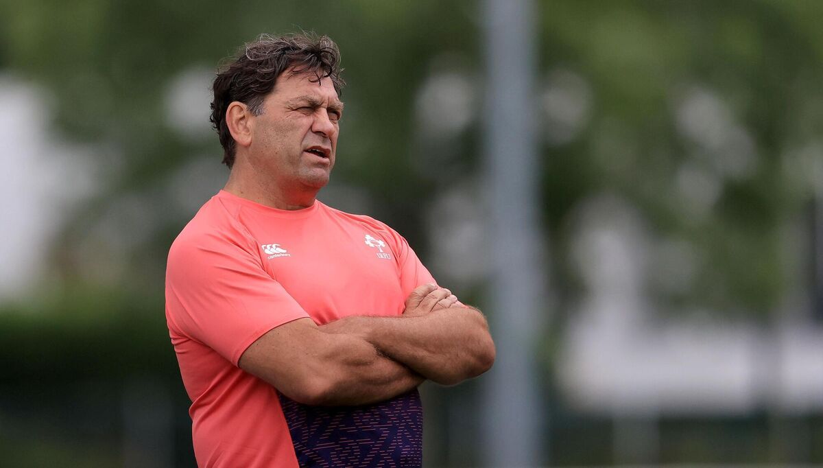 David Nucifora's contract with the IRFU is up in 2024 and the Irish are looking for a suitable replacement. Picture: INPHO/Dan Sheridan.