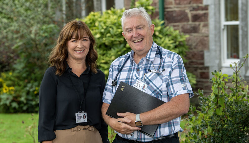 Operational team lead Kathleen O’Donoghue and clinical lead Richard Liston at the HSE’s Kerry ICPOP hub. Picture: Domnick Walsh
Operational team lead Kathleen O’Donoghue and clinical lead Richard Liston at the HSE’s Kerry ICPOP hub. Picture: Domnick Walsh
