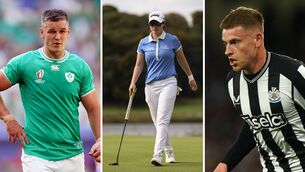 <p>SPORTS GUIDE: Ireland take on South Africa, Solhiem Cup and Champions League is back: your sport on TV this week</p>