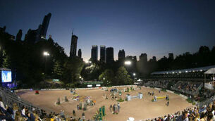 Irish show jumpers going for glory under a New York sky