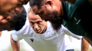 <p>HELPING IN CAMP: Referee John Lacey has been helping Fiji, Samoa, Romania and Uruguay on the laws and preparing them for the demands of facing the top teams. Pic: ©INPHO/Dan Sheridan</p>