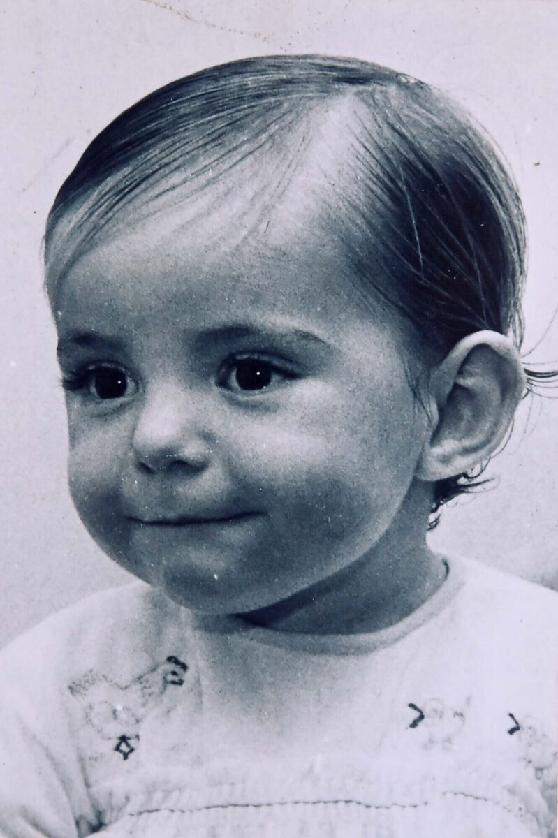 Paul Lynch when he was a child. Picture copied by Denis Minihane