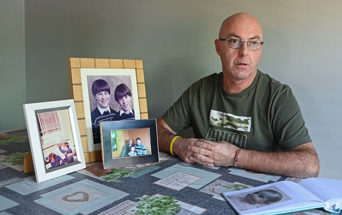 Paul Lynch: “We were among the last of the babies to leave Sean Ross Abbey before it closed and Sr Norbid adored us." Picture: Denis Minihane