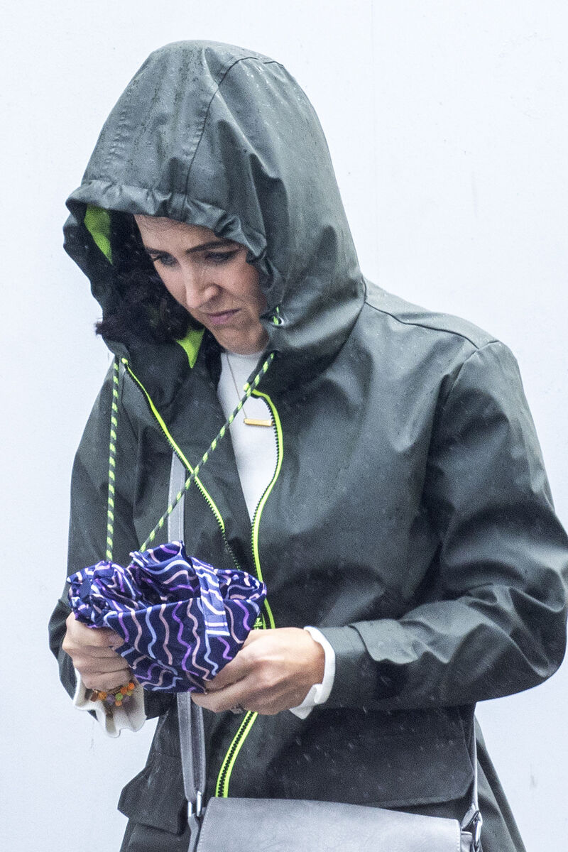 Karen Lawlor (pictured) told the inquest that she had dropped her three children off at the house at around 10.05am and believed she had only spent “2-3 minutes” talking to Ms McDonald. Picture: Collins Photo Agency