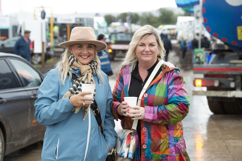 Tracy Millea and Bridanne Bergin Kilkenny atttending the National Ploughing Championships at Ratheniska, Co Laois. Picture: Dan Linehan