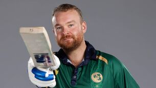 <p>Ireland's Paul Stirling</p>