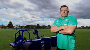 <p>FORWARD FOCUS: Scrum coach John Fogarty. Pic: ©INPHO/Dan Sheridan</p>