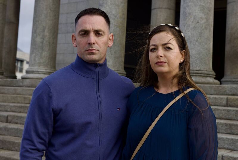 Paddy and Hilary Murphy, parents of Ódhran Murphy, had expressly said in the hours after their son died that his organs must not be retained. Picture: Neil Michael. Paddy and Hilary Murphy, parents of Ódhran Murphy, had expressly said in the hours after their son died that his organs must not be retained. Picture: Neil Michael.
