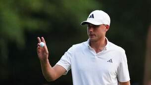 Ludvig Åberg is ready for his Ryder Cup debut (Zac Goodwin/PA)