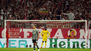 <p>Andre Onana was disappointed following Manchester United’s Champions League loss to Bayern Munich (Nick Potts/PA)</p>