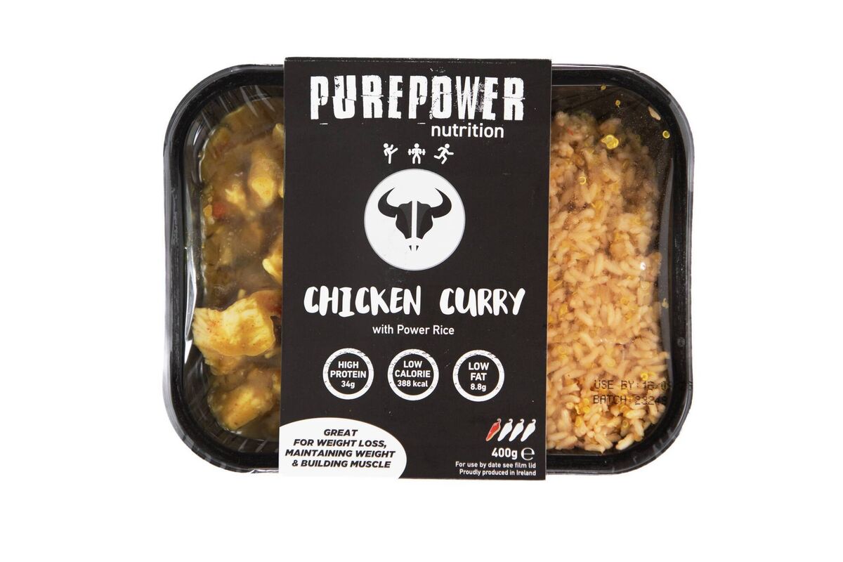 Pure Power Chicken Curry 400g €5.50. Picture: Arna Crowley Pure Power Chicken Curry 400g €5.50. Picture: Arna Crowley