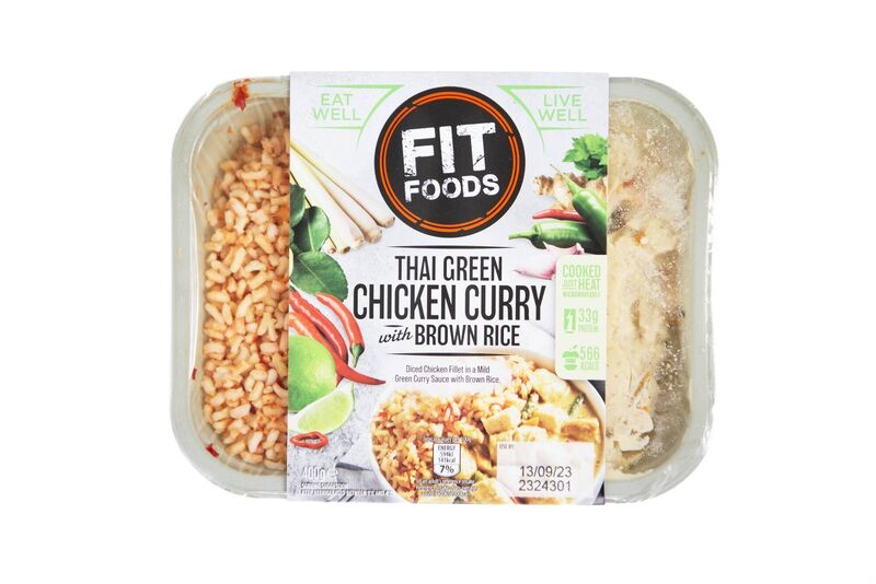 Fit Foods Thai Green Chicken Curry 400g €4 - €4.50. Picture: Arna Crowley