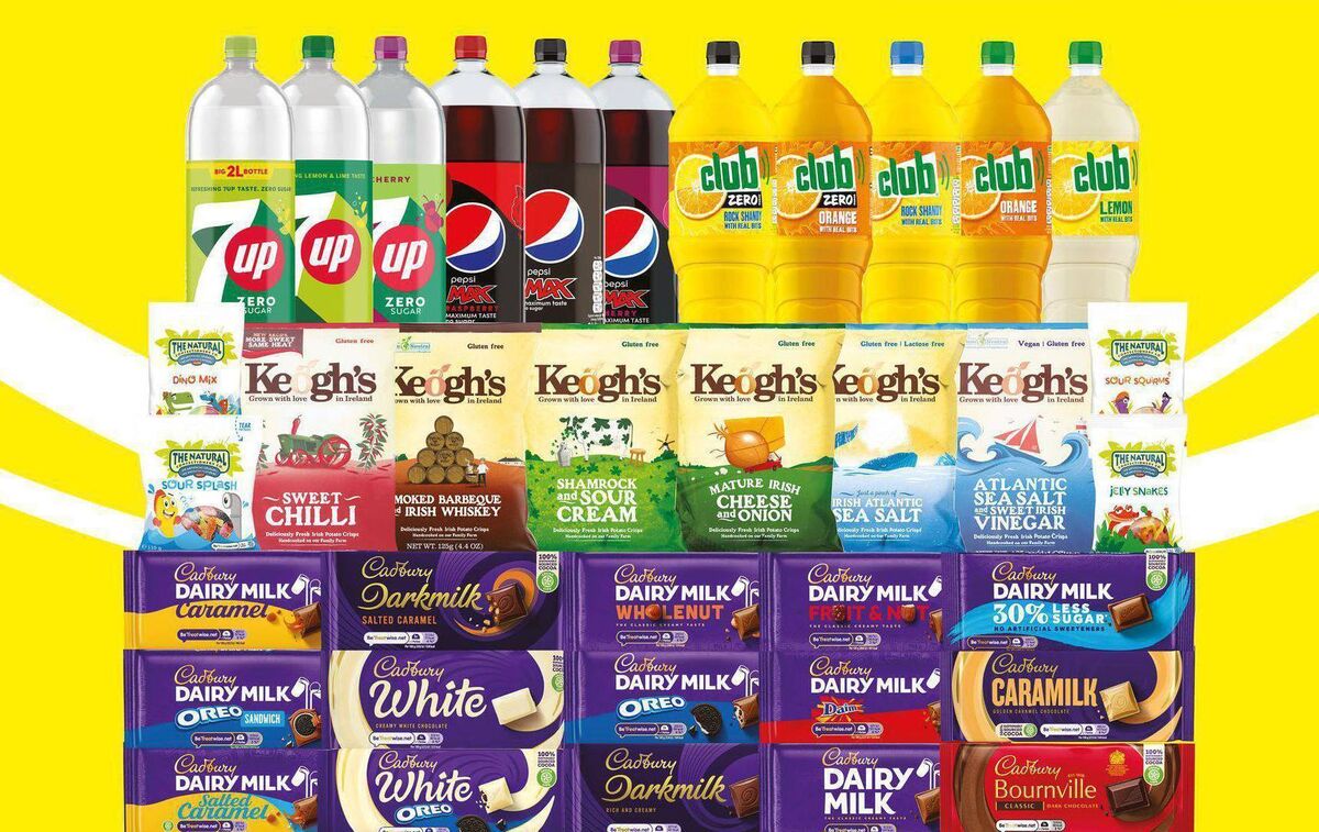 Supervalu's 3 for €4 mix and match offer