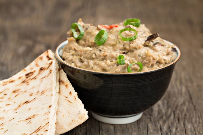 Smoky Aubergine Dip – Moutabal
