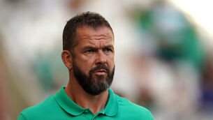 <p>Ireland head coach Andy Farrell is preparing for South Africa (David Davies/PA)</p>