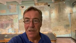 <p>HISTORY BOY: Donal Lenihan in Reims. </p>