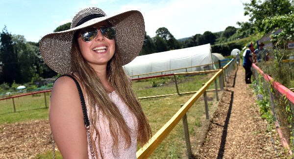 Sophia Mackey, Clogheen, at the open day in aid of the Alana Reid-Sochan fund at the Hydro Farms Allotments, Tower, on Saturday. Picture: Eddie O’Hare Sophia Mackey, Clogheen, at the open day in aid of the Alana Reid-Sochan fund at the Hydro Farms Allotments, Tower, on Saturday. Picture: Eddie O’Hare