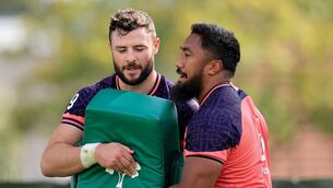 <p>GAME CHANGERS: Bundee Aki may be in the form of his life but Robbie Henshaw's impact off the bench will be crucial for Ireland on Saturday. Pic: INPHO/Dan Sheridan</p>