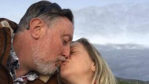 <p>Less than a month into their relationship, Vicky Janssens (right) discovered lumps in her neck and doctors later confirmed that her cancer was back. Garret Ahern (left) said: "I wasn't going to walk away from this woman who I loved."</p>