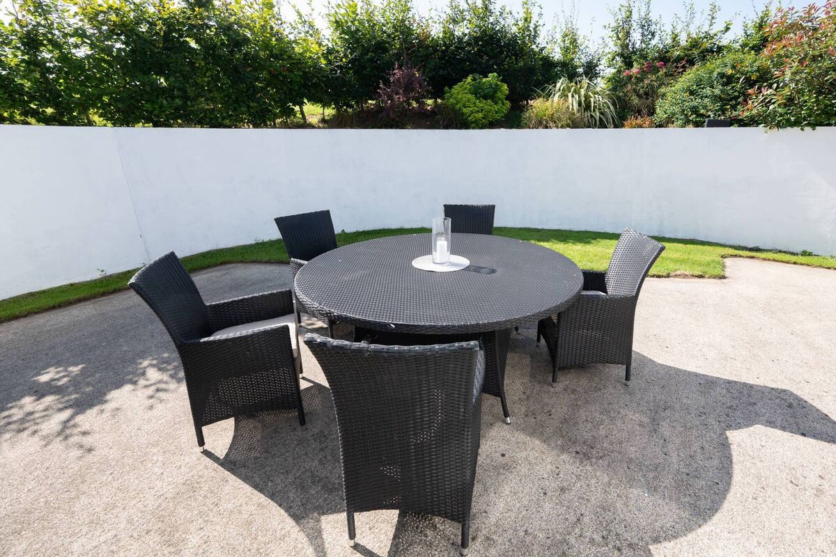 Rear patio 