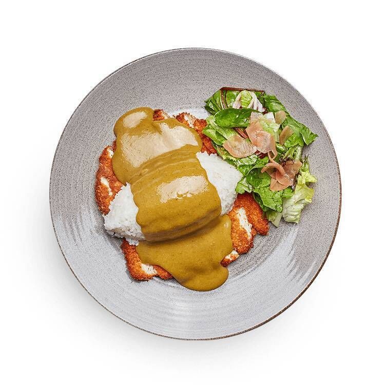 A chicken katsu curry from wagamama