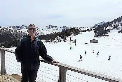 Paul McCarthy at the Soldeu ski resort in the Pyrenees Paul McCarthy at the Soldeu ski resort in the Pyrenees
