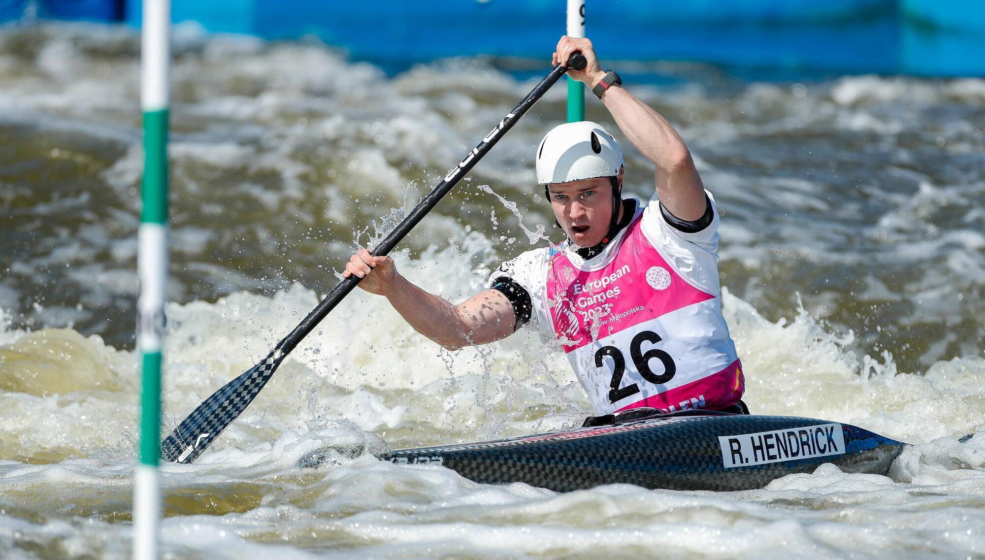 Kildare paddler Hendrick secures Olympic qualification berth